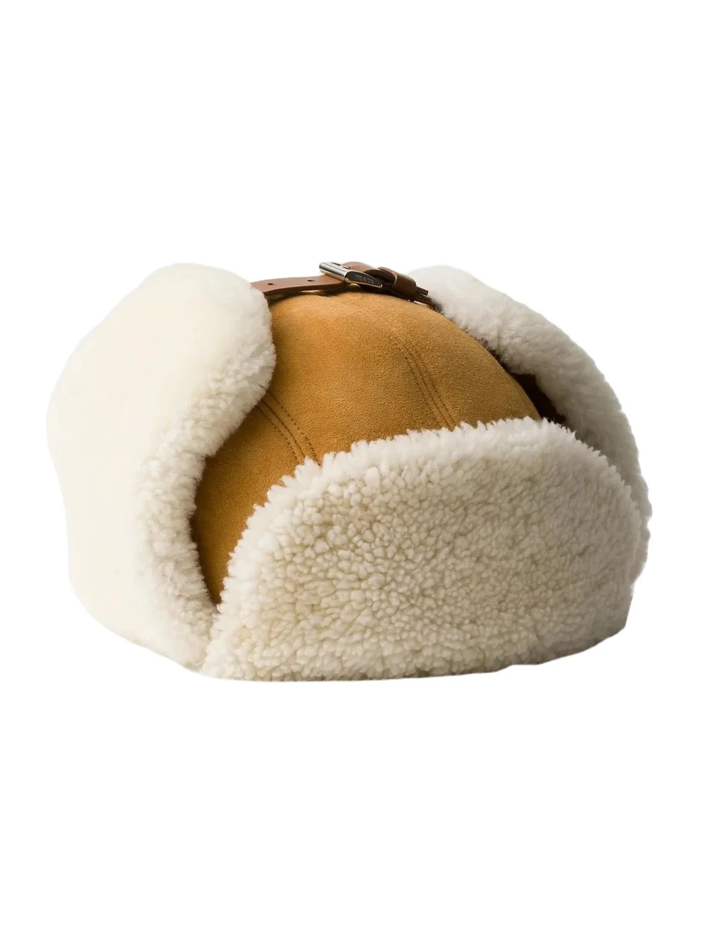 Men's Suede Shearling Trapper Hat Men's Suede Shearling Trapper Hat