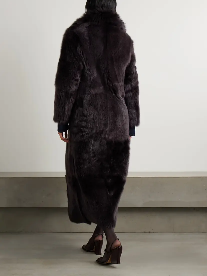 Nour Hammour Evita Shearling Coat | Thumbnail 3 Nour Hammour Evita Shearling Coat | Thumbnail 3