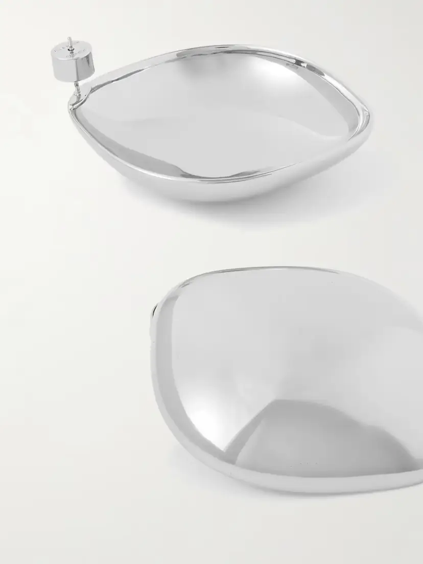 Jennifer Fisher Puffy Cushion Silver-plated Earrings | Thumbnail 3