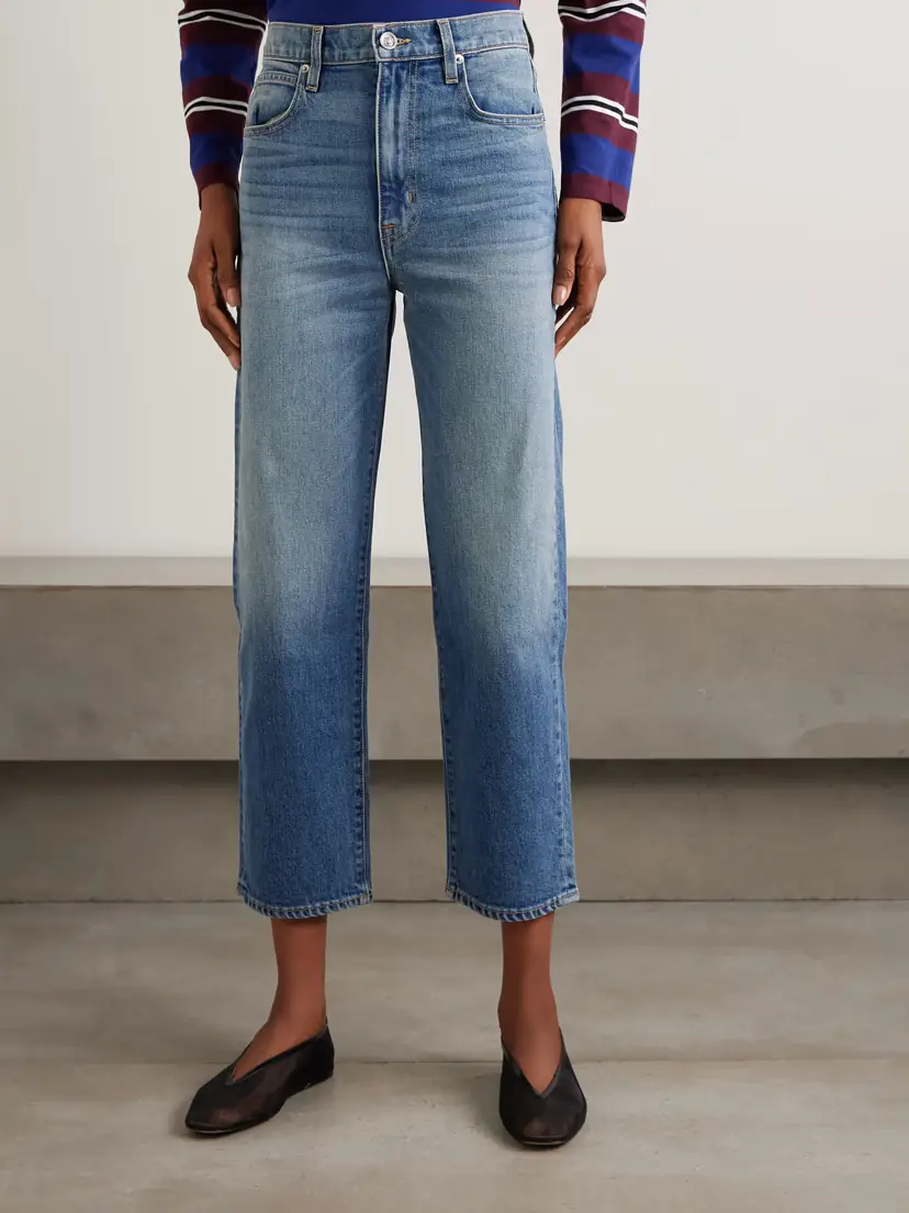 SLVRLAKE London Crop High-rise Straight-leg Jeans | Thumbnail 3 SLVRLAKE London Crop High-rise Straight-leg Jeans | Thumbnail 3
