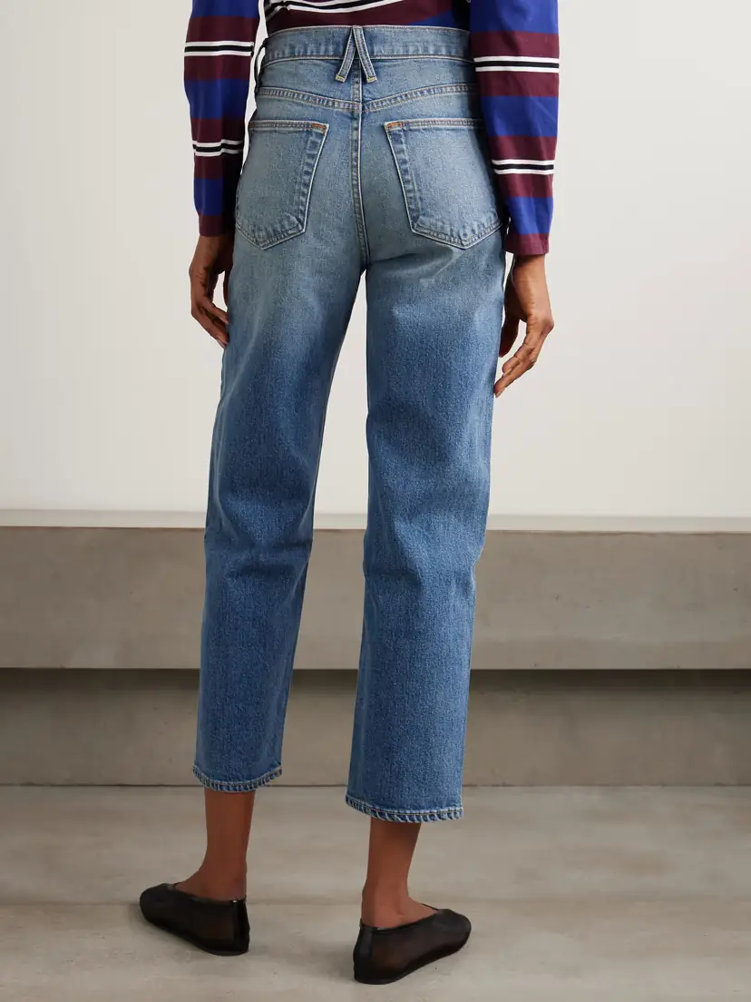 SLVRLAKE London Crop High-rise Straight-leg Jeans | Thumbnail 4 SLVRLAKE London Crop High-rise Straight-leg Jeans | Thumbnail 4