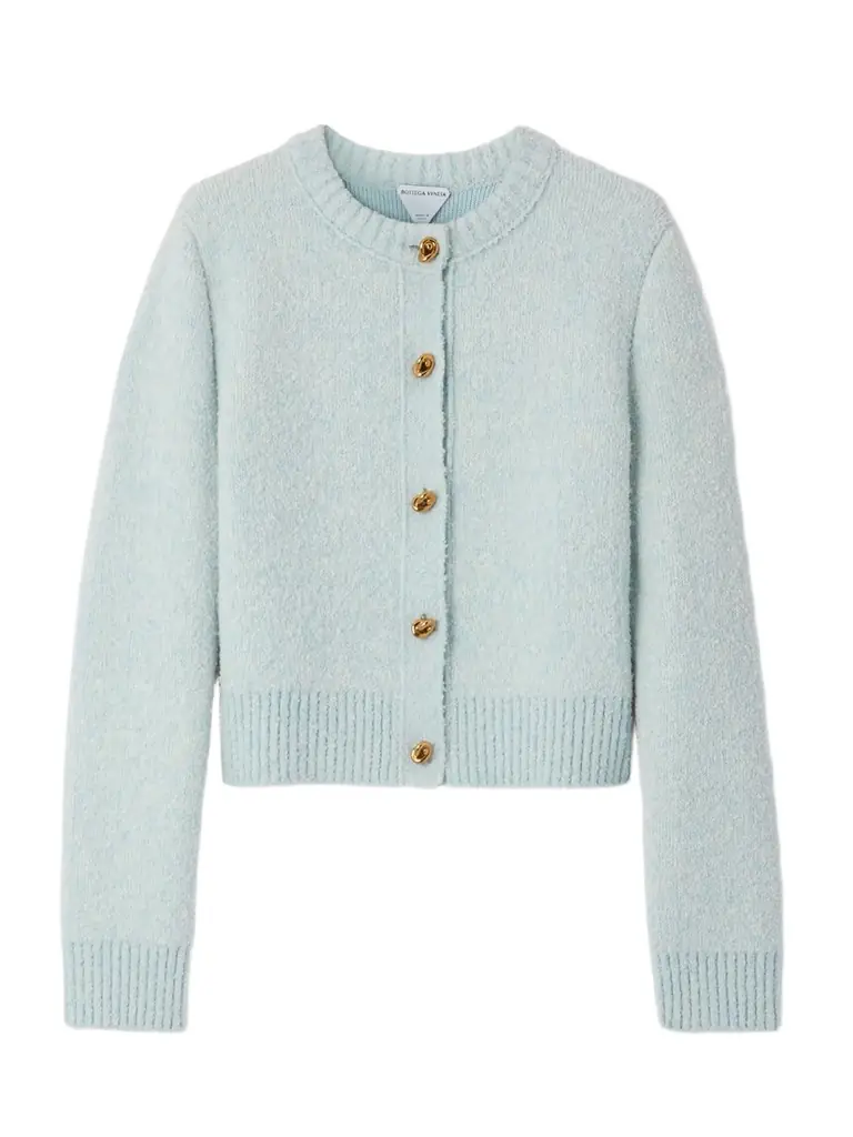 Bottega Veneta Wool-bouclé Cardigan | Image 1 Bottega Veneta Wool-bouclé Cardigan | Image 1