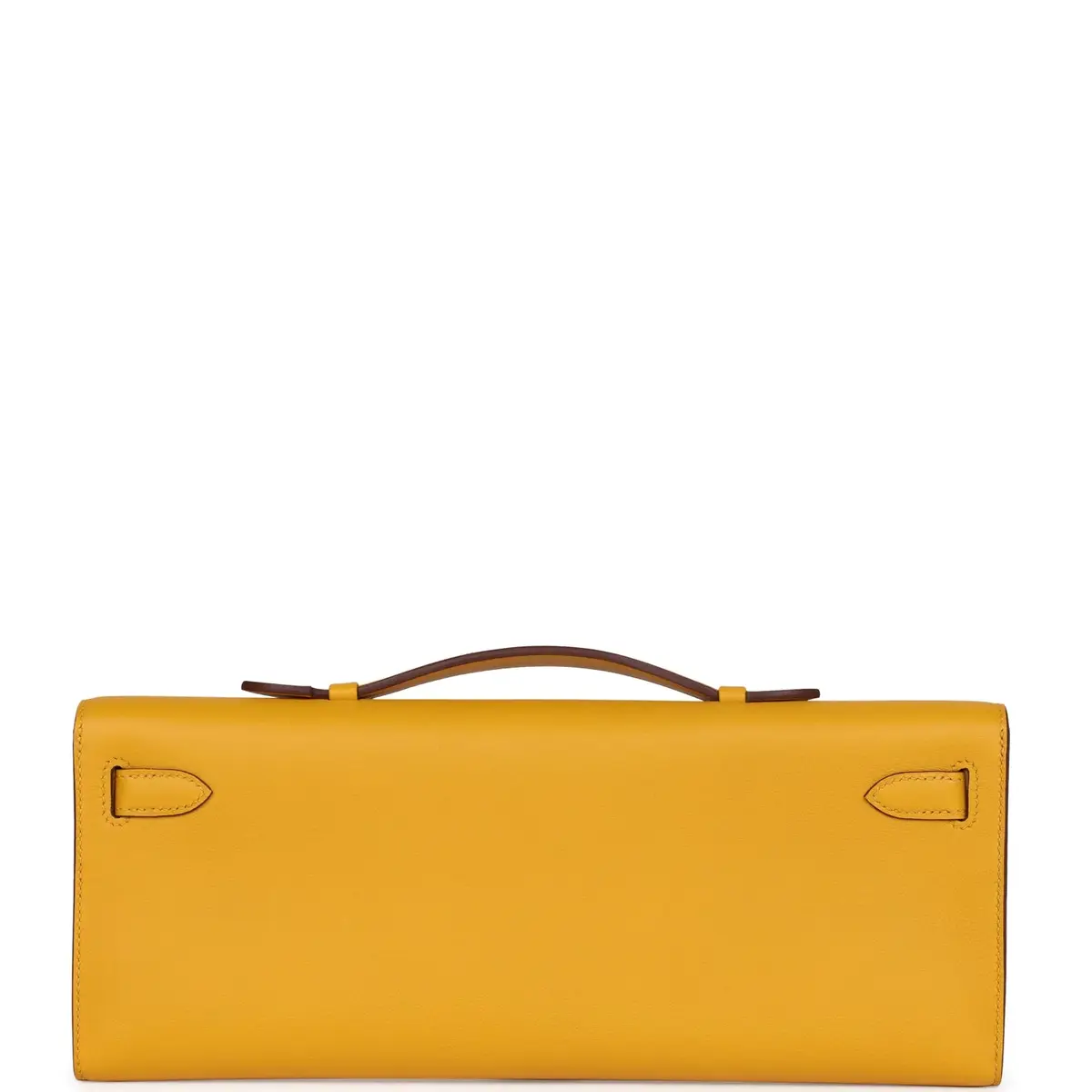 HERMÈS Hermes Kelly Cut Jaune Ambre Swift Gold Hardware | Thumbnail 4 HERMÈS Hermes Kelly Cut Jaune Ambre Swift Gold Hardware | Thumbnail 4