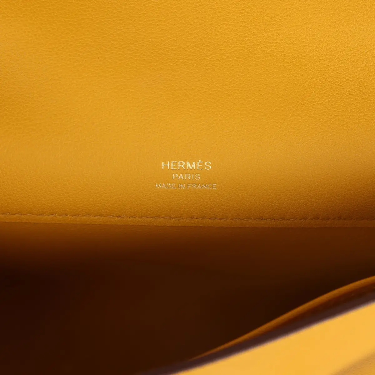 HERMÈS Hermes Kelly Cut Jaune Ambre Swift Gold Hardware | Thumbnail 7 HERMÈS Hermes Kelly Cut Jaune Ambre Swift Gold Hardware | Thumbnail 7