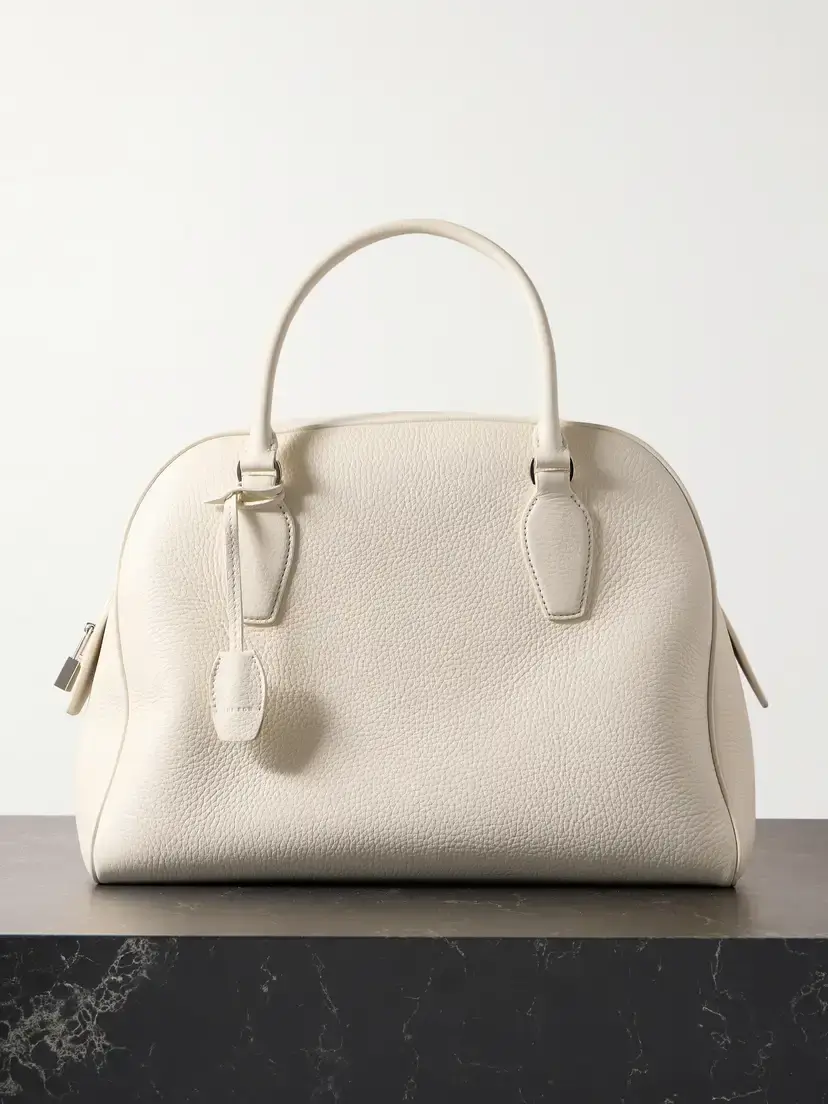 The Row India Textured-leather Tote | Thumbnail 1 The Row India Textured-leather Tote | Thumbnail 1