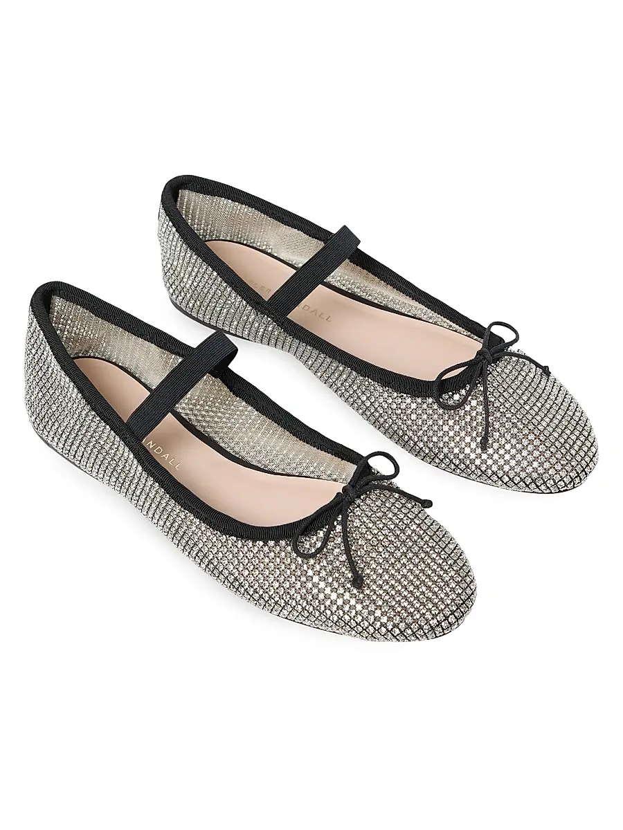 Loeffler Randall Women's Leonie Crystal-Embellished Ballet Flats | Thumbnail 3 Loeffler Randall Women's Leonie Crystal-Embellished Ballet Flats | Thumbnail 3