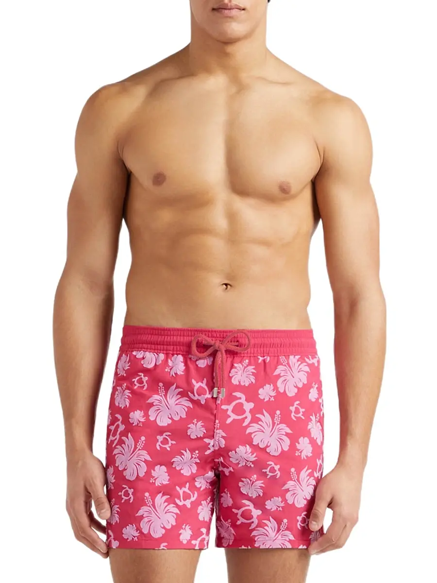 Vilebrequin Men's Turtle Heart Swim Trunks | Thumbnail 4 Vilebrequin Men's Turtle Heart Swim Trunks | Thumbnail 4