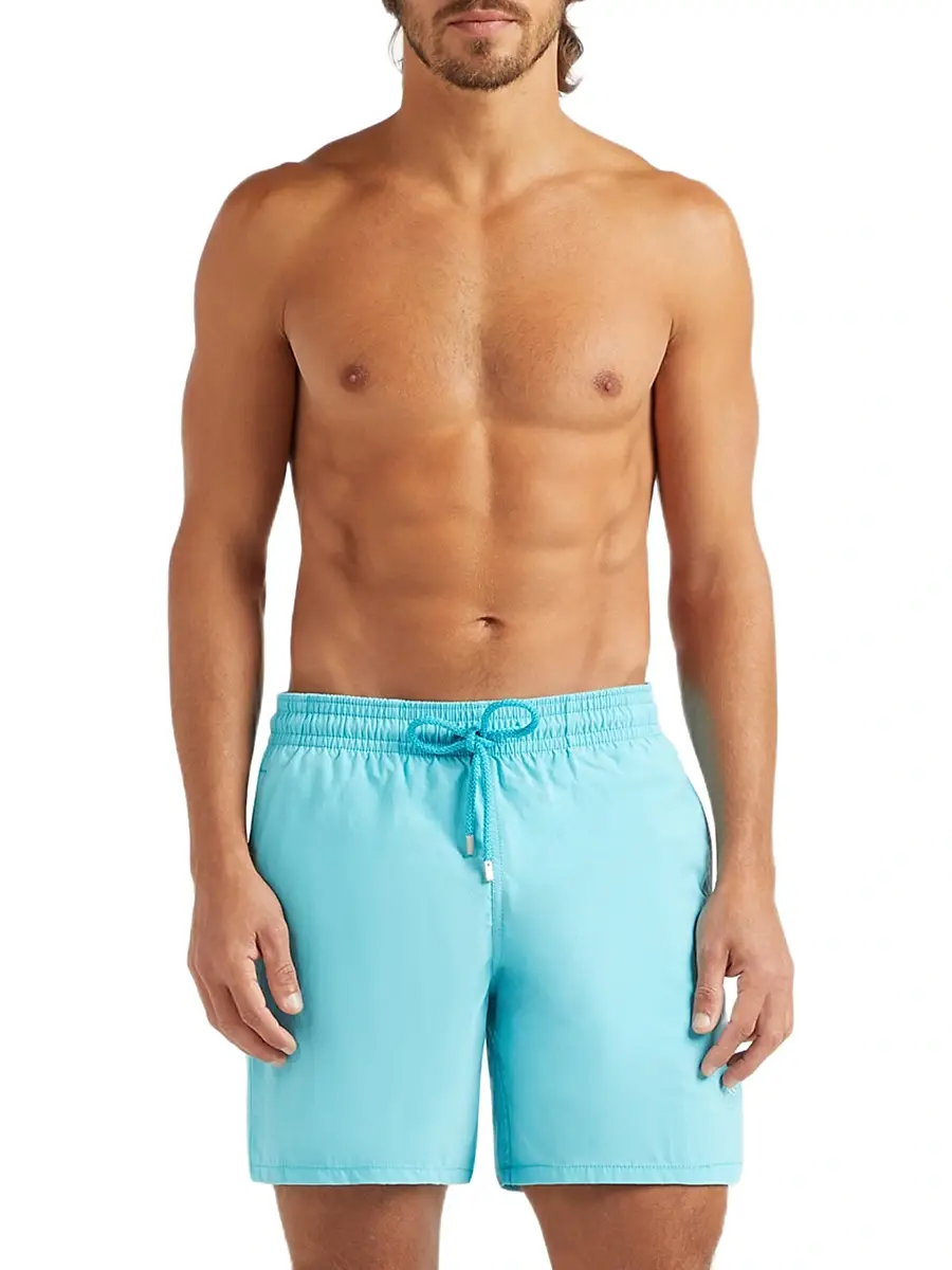 Vilebrequin Men's Water-Reactive Turtle Swim Shorts | Thumbnail 3 Vilebrequin Men's Water-Reactive Turtle Swim Shorts | Thumbnail 3