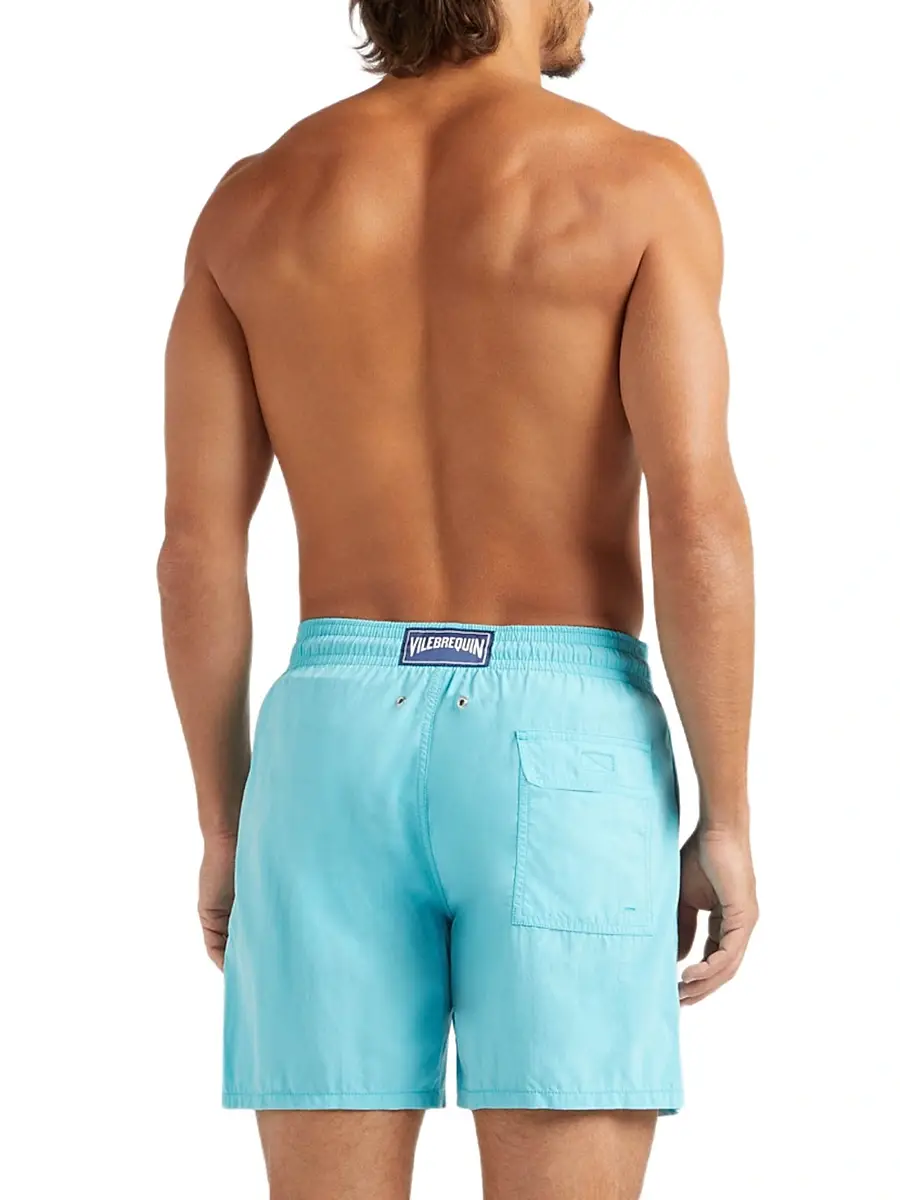 Vilebrequin Men's Water-Reactive Turtle Swim Shorts | Thumbnail 4 Vilebrequin Men's Water-Reactive Turtle Swim Shorts | Thumbnail 4