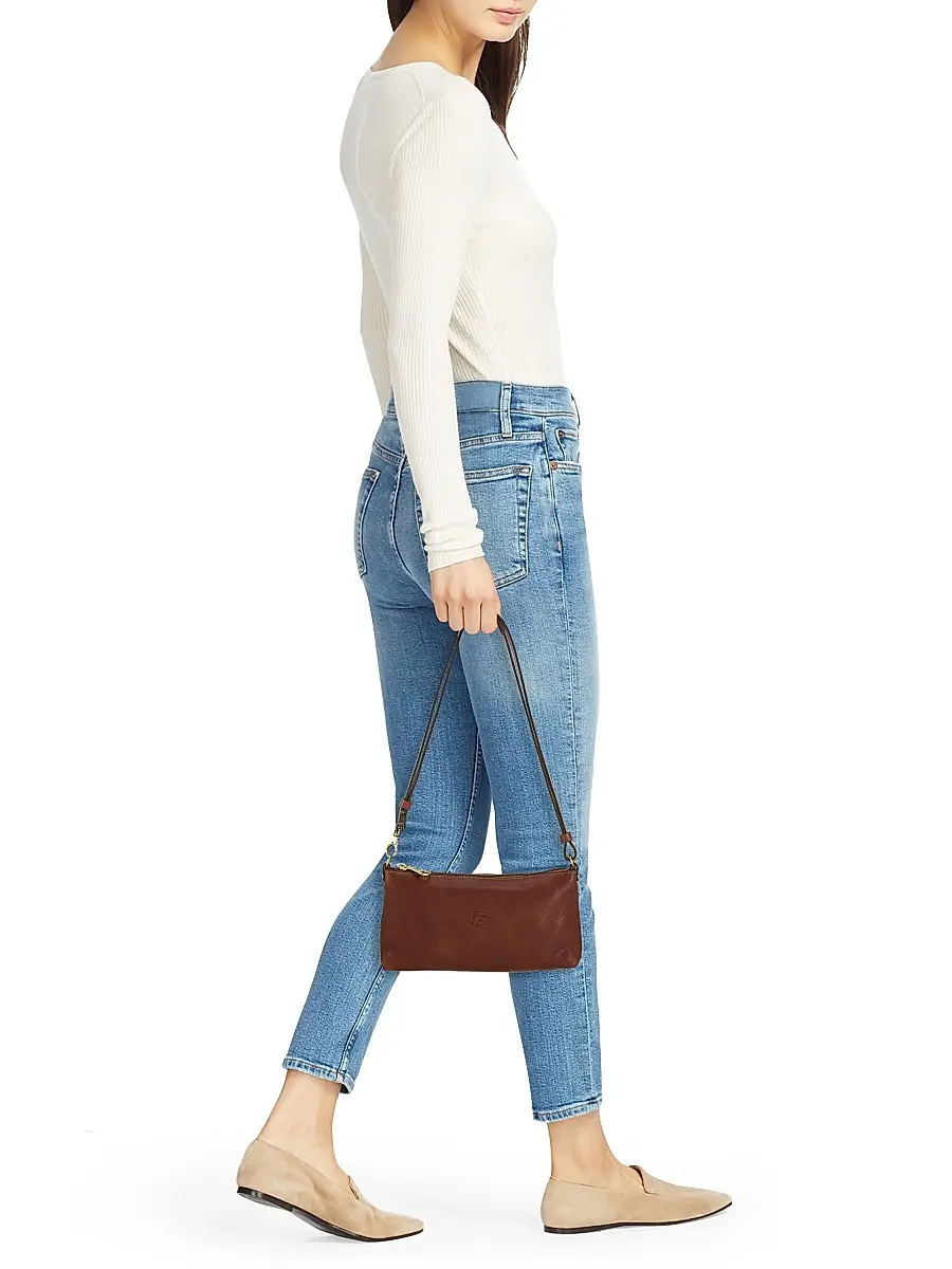 Il Bisonte Women's Salina Leather Shoulder Bag | Thumbnail 2 Il Bisonte Women's Salina Leather Shoulder Bag | Thumbnail 2