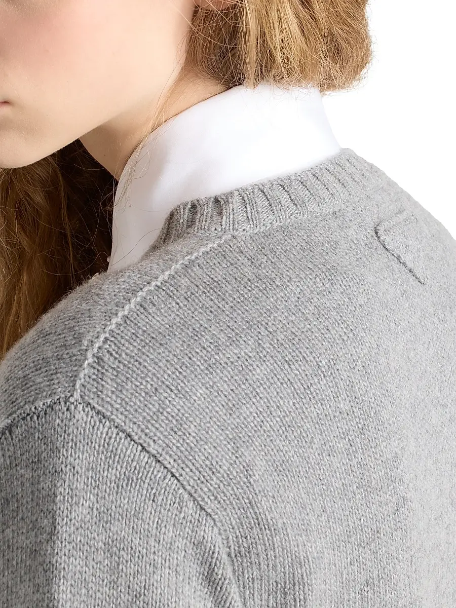 Prada Women's Re-Cashmere Cardigan - Grey | Thumbnail 5 Prada Women's Re-Cashmere Cardigan - Grey | Thumbnail 5