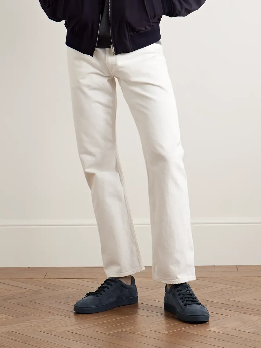 Tod's Panelled Rubber-Trimmed Suede Sneakers - Men | Thumbnail 2 Tod's Panelled Rubber-Trimmed Suede Sneakers - Men | Thumbnail 2