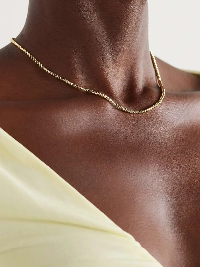 Carolina Bucci Discoball 18-karat Gold Necklace | Thumbnail 2 Carolina Bucci Discoball 18-karat Gold Necklace | Thumbnail 2