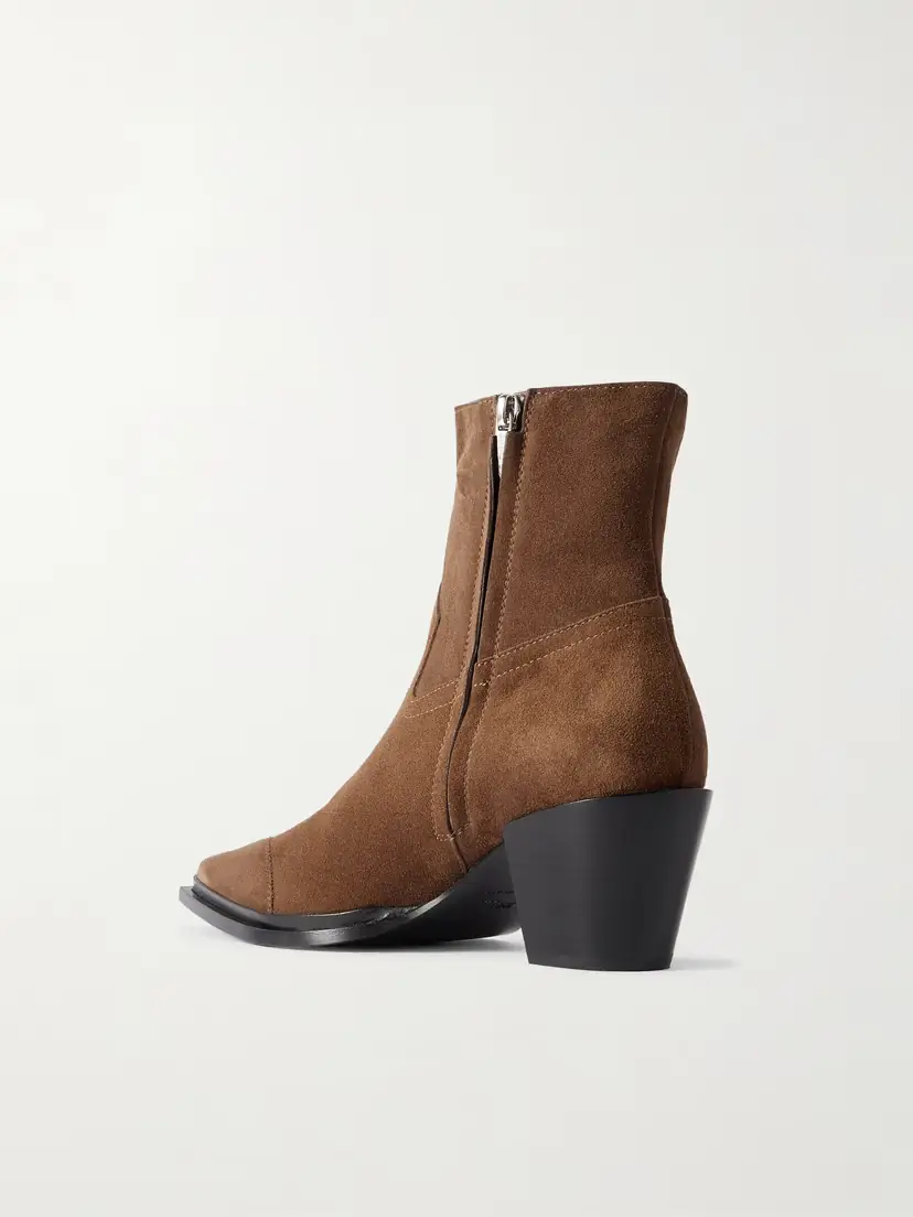 Jimmy Choo Cece 60 Suede Pointed-toe Ankle Boots | Thumbnail 3
