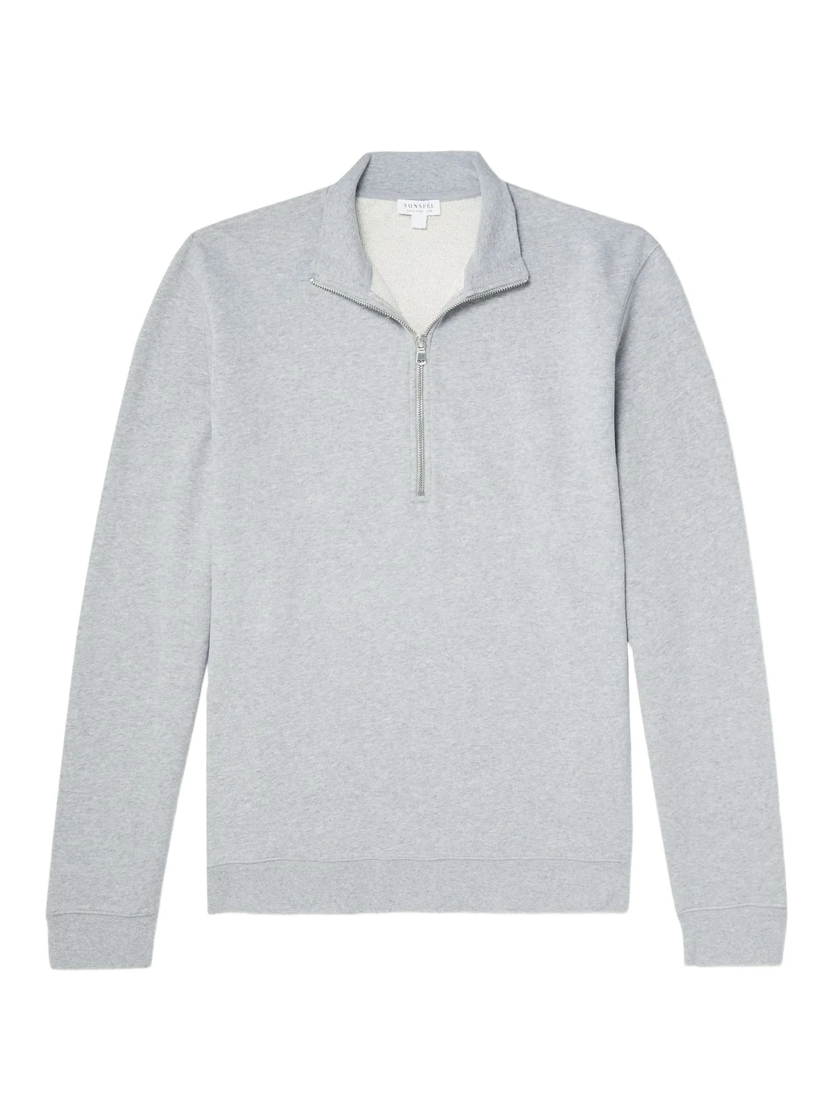 Cotton-Jersey Half-Zip Sweatshirt - Men