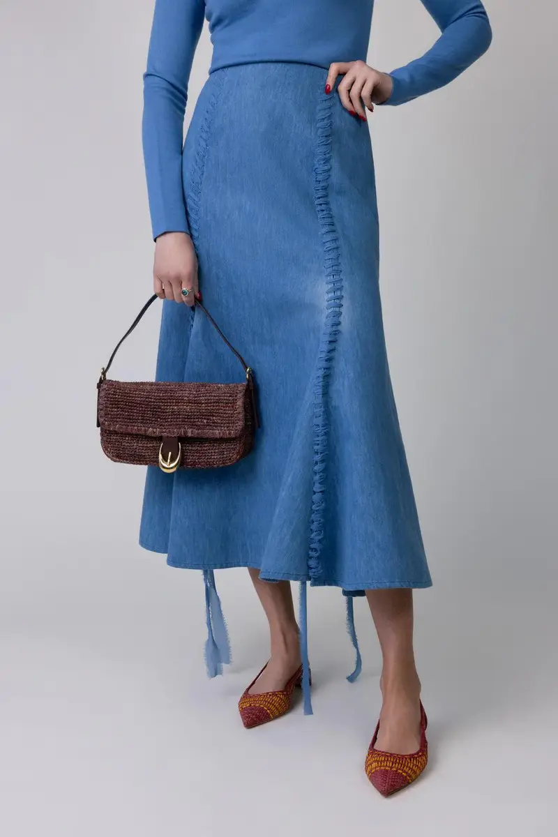 Gabriela Hearst DION SKIRT | Thumbnail 3
