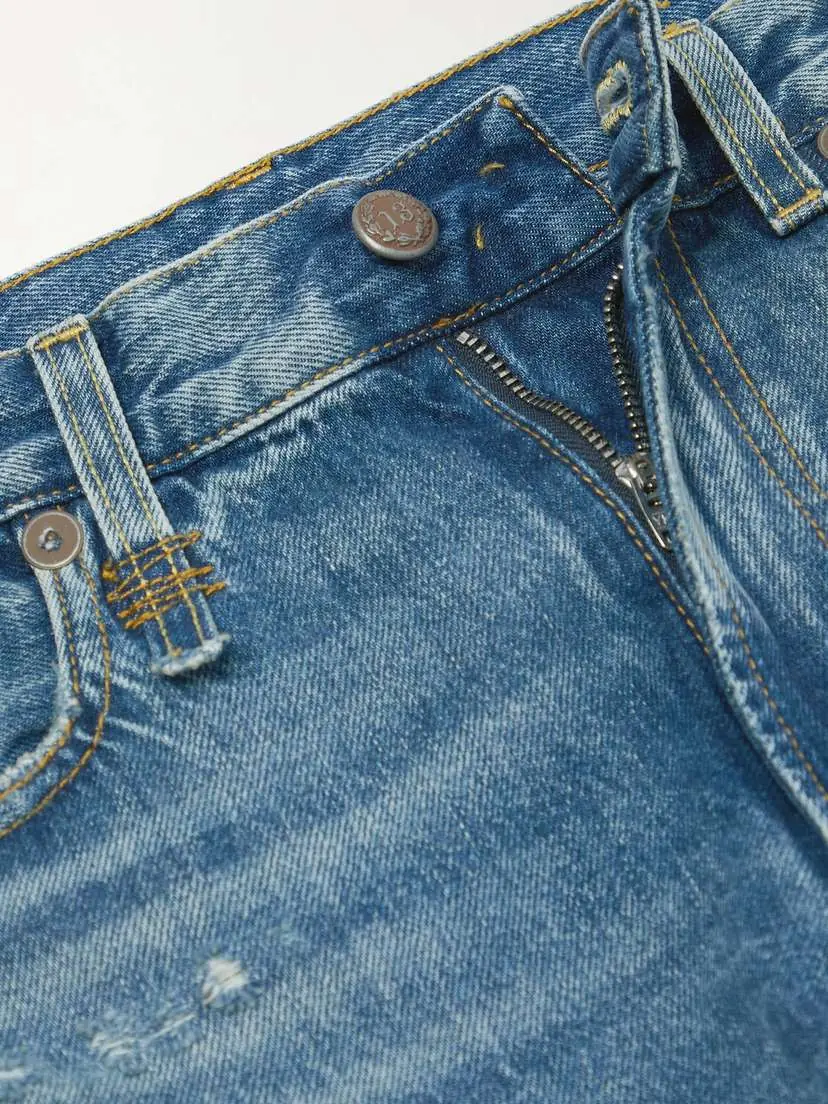 R13 Distressed Low-rise Wide-leg Jeans | Thumbnail 5 R13 Distressed Low-rise Wide-leg Jeans | Thumbnail 5