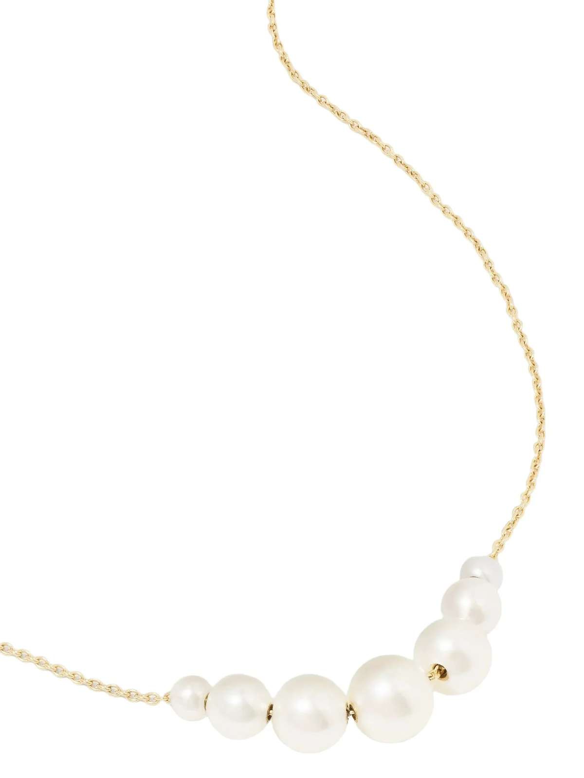 Grand Orangerie De Perle 14-karat Gold Pearl Necklace