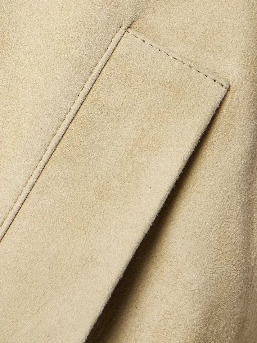 Khaite Spence Suede Bomber Jacket | Thumbnail 5