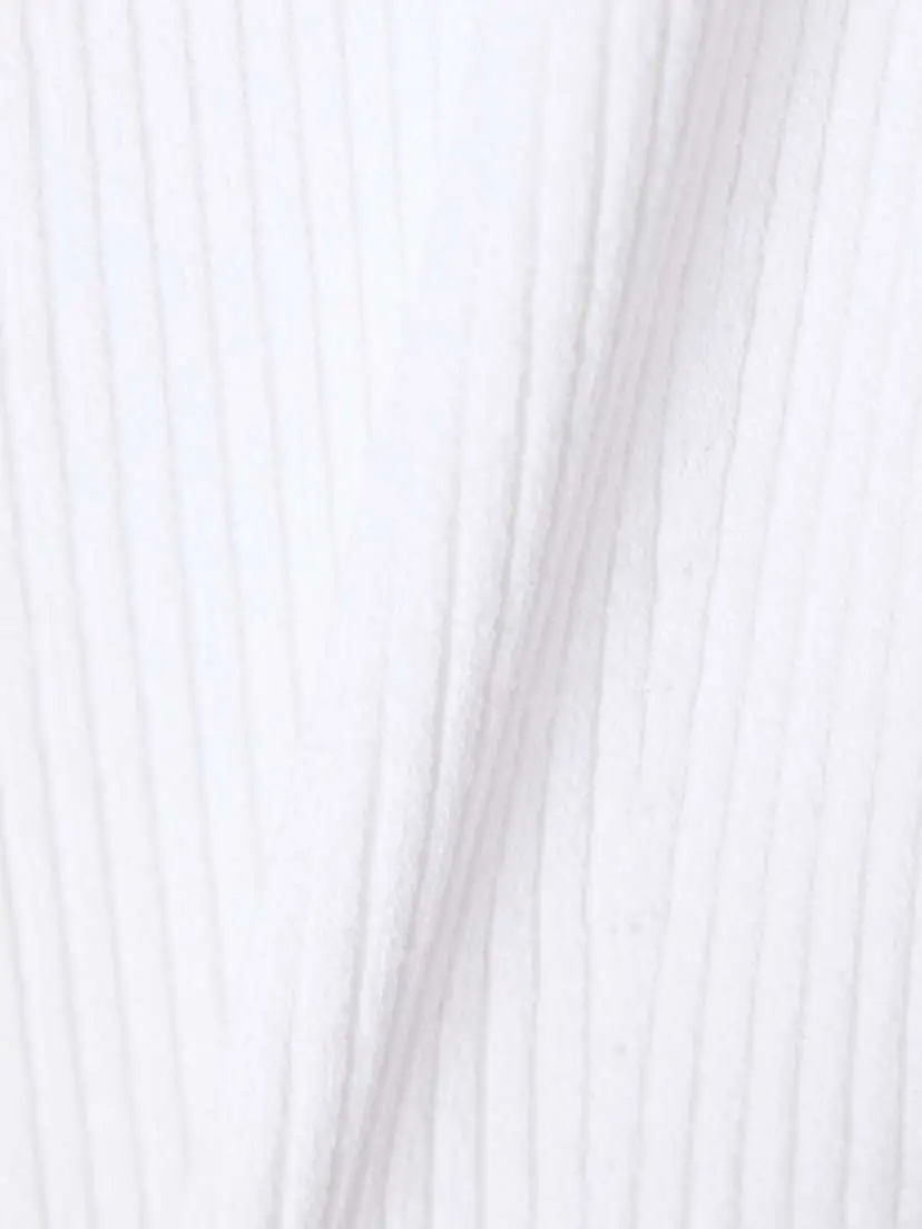 Alaïa Ribbed-knit Bodysuit | Thumbnail 4