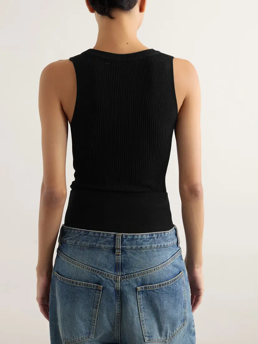 ALAÏA Ribbed-knit Bodysuit | Thumbnail 3