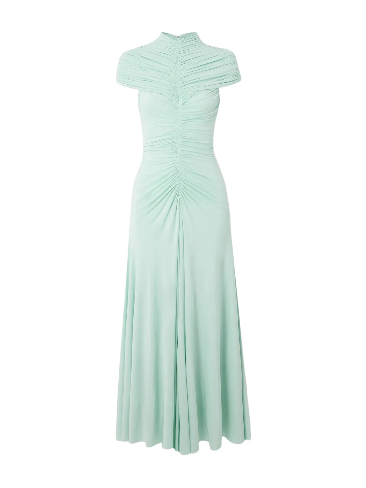 Ruched Jersey Midi Dress