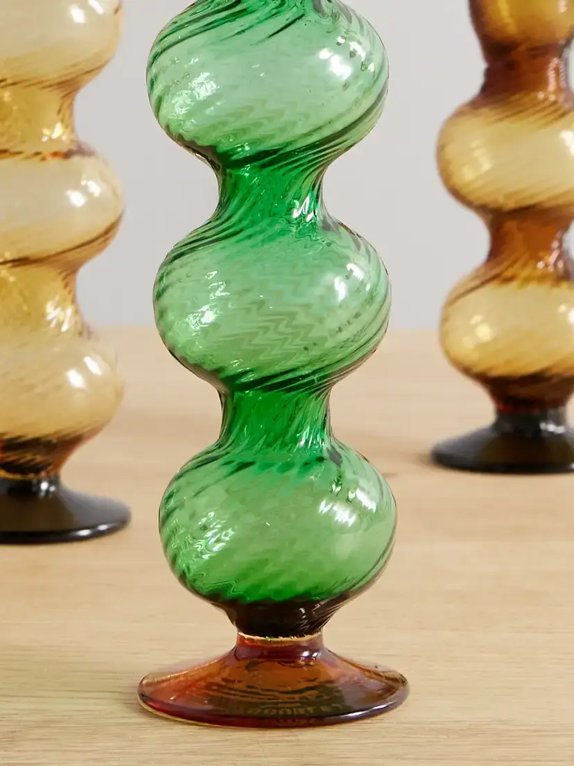 La DoubleJ Bubble Candle Set Of Four Murano Glass Candle Sticks | Thumbnail 3 La DoubleJ Bubble Candle Set Of Four Murano Glass Candle Sticks | Thumbnail 3