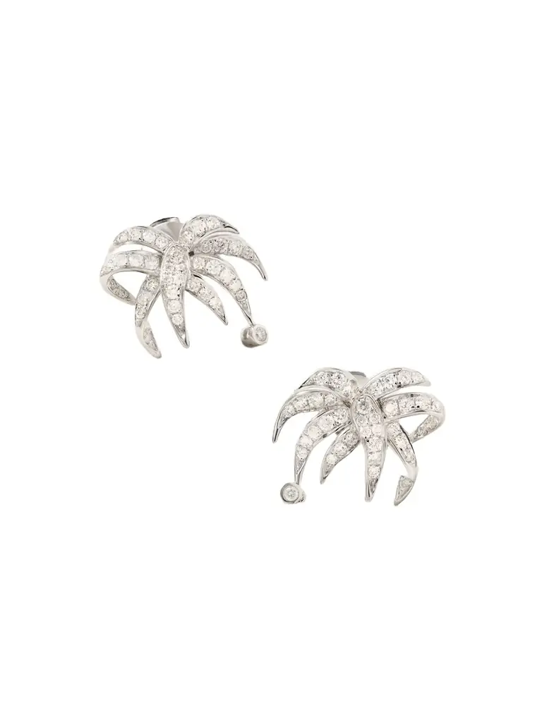 Yvonne Léon Paradise Island 18-karat White Gold Diamond Earrings | Image 1 Yvonne Léon Paradise Island 18-karat White Gold Diamond Earrings | Image 1