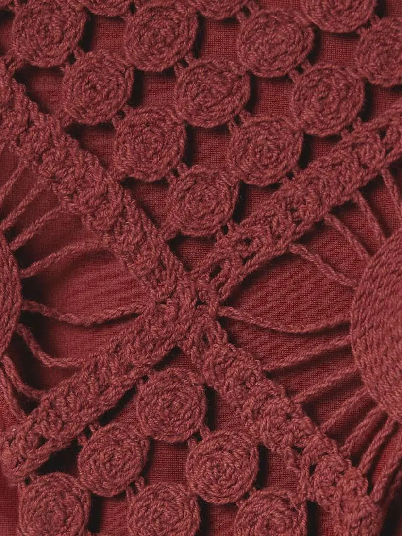 SARA CRISTINA Sun Crocheted Cotton Triangle Bikini | Thumbnail 4 SARA CRISTINA Sun Crocheted Cotton Triangle Bikini | Thumbnail 4