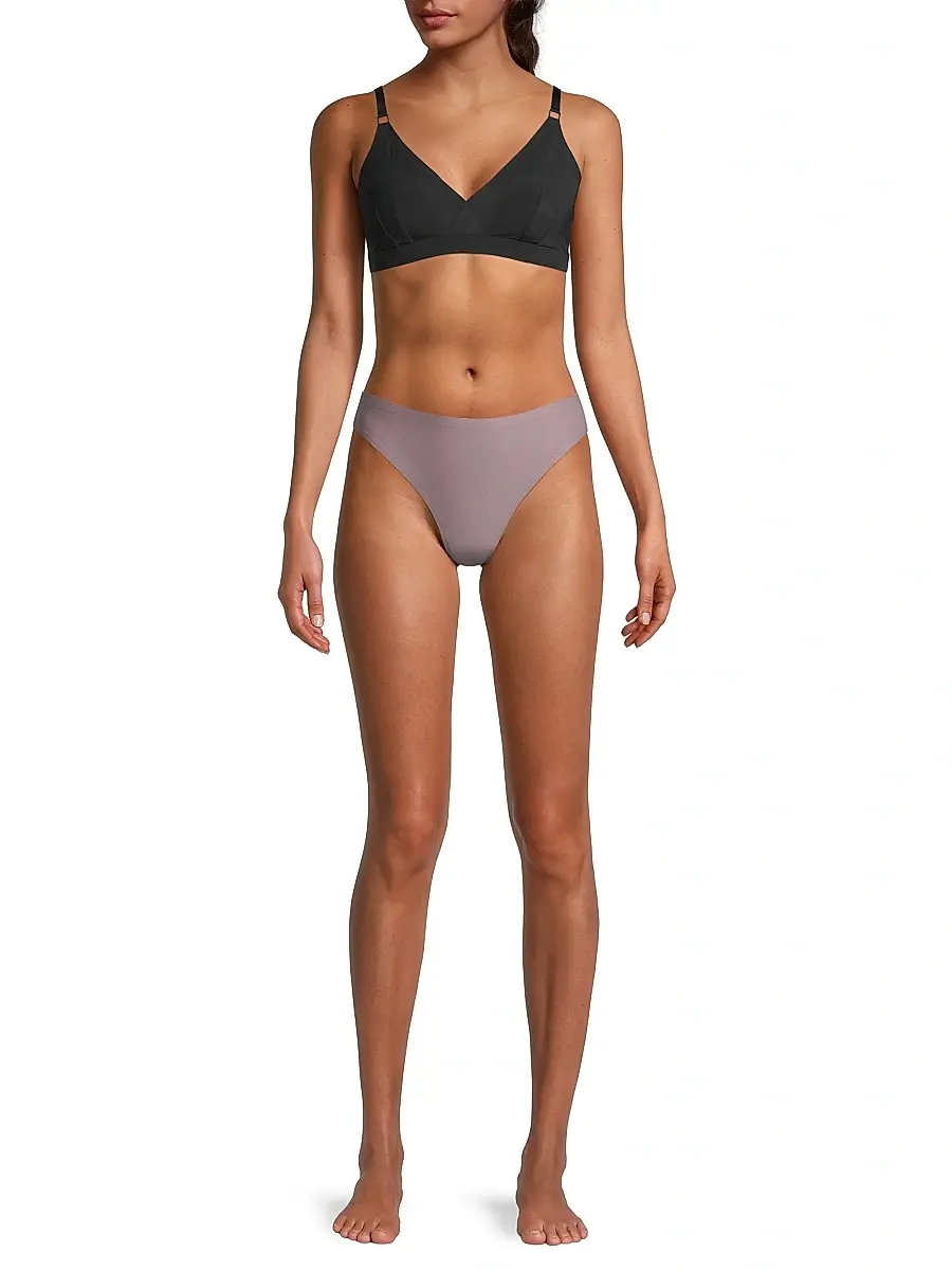 Chantelle Women's Soft Stretch Seamless Regular Rise Thong | Thumbnail 2