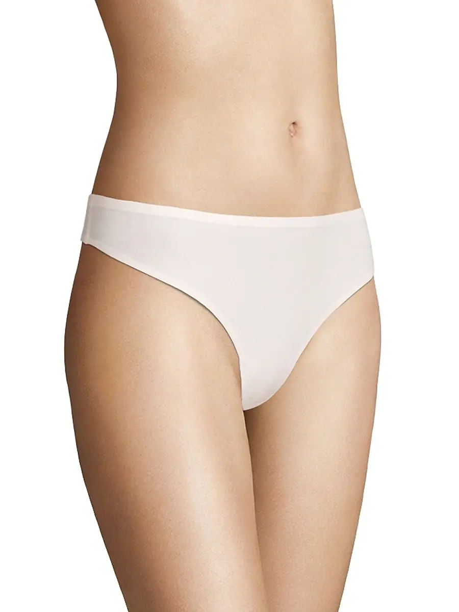 Chantelle Women's Soft Stretch Seamless Regular Rise Thong | Thumbnail 3