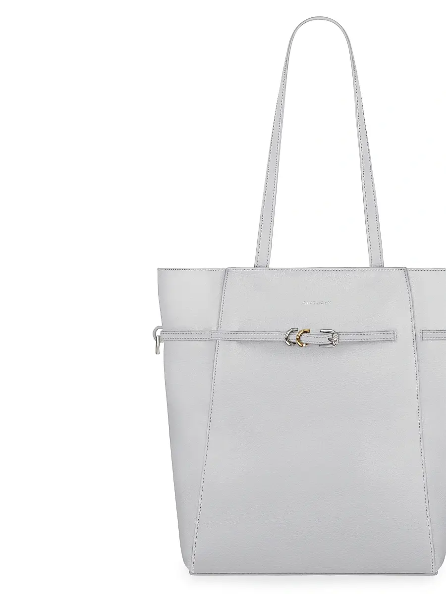 Givenchy Women's Voyou Tote Bag in Leather - Light Grey | Thumbnail 5 Givenchy Women's Voyou Tote Bag in Leather - Light Grey | Thumbnail 5