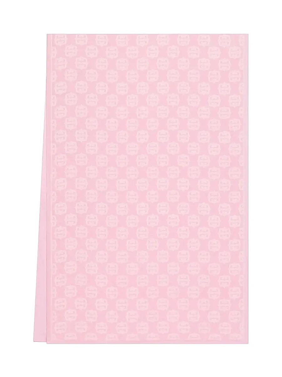 Givenchy Women's 4G Liquid Stole in Silk - Pink | Image 1 Givenchy Women's 4G Liquid Stole in Silk - Pink | Image 1
