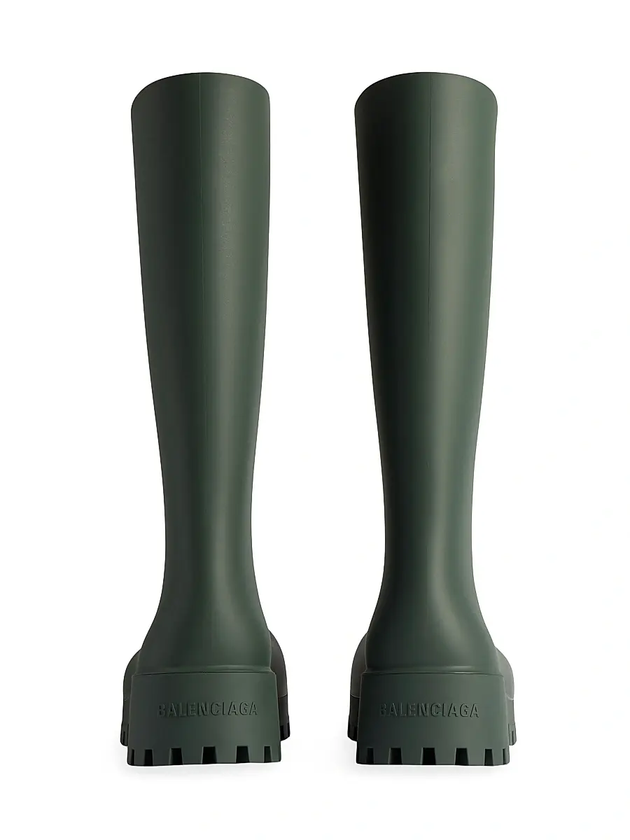 Balenciaga Women's Bulldozer Rainboots - Black | Thumbnail 3 Balenciaga Women's Bulldozer Rainboots - Black | Thumbnail 3