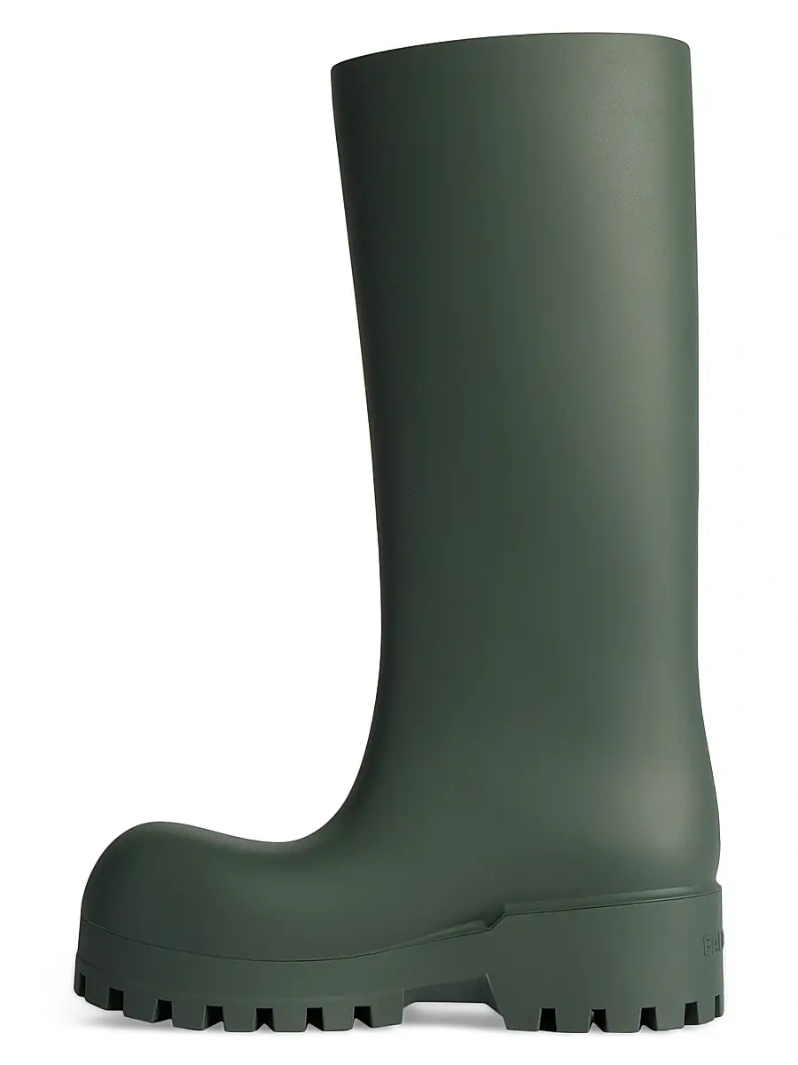 Balenciaga Women's Bulldozer Rainboots - Black | Thumbnail 7 Balenciaga Women's Bulldozer Rainboots - Black | Thumbnail 7