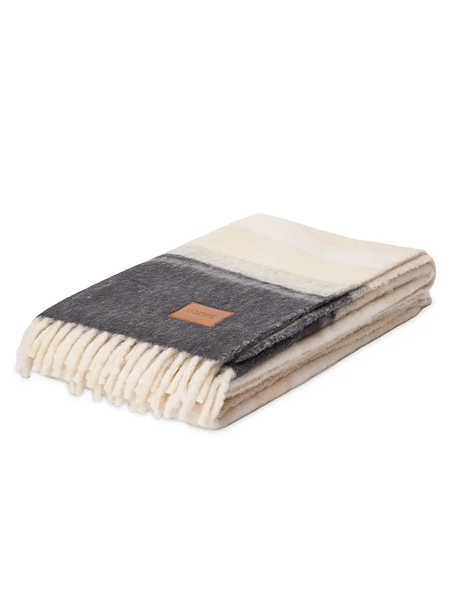 Loewe Light Alpaca-Blend Blanket | Thumbnail 2 Loewe Light Alpaca-Blend Blanket | Thumbnail 2