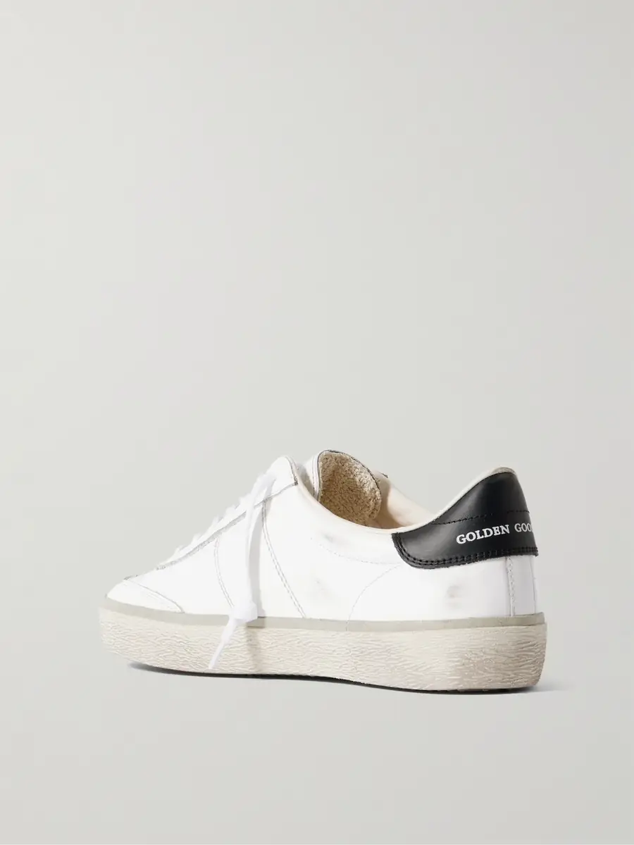 Golden Goose Soul-Star Distressed Leather Sneakers - Men | Thumbnail 4 Golden Goose Soul-Star Distressed Leather Sneakers - Men | Thumbnail 4