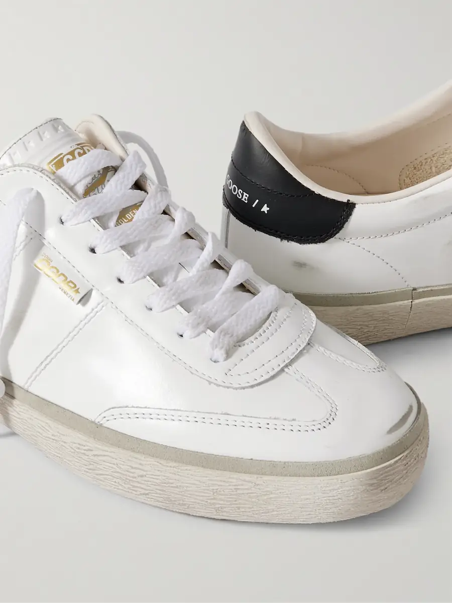 Golden Goose Soul-Star Distressed Leather Sneakers - Men | Thumbnail 5 Golden Goose Soul-Star Distressed Leather Sneakers - Men | Thumbnail 5