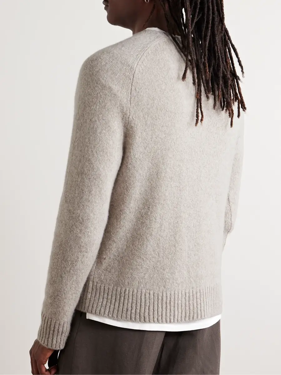 James Perse Cashmere-Jersey Sweater - Men | Thumbnail 3