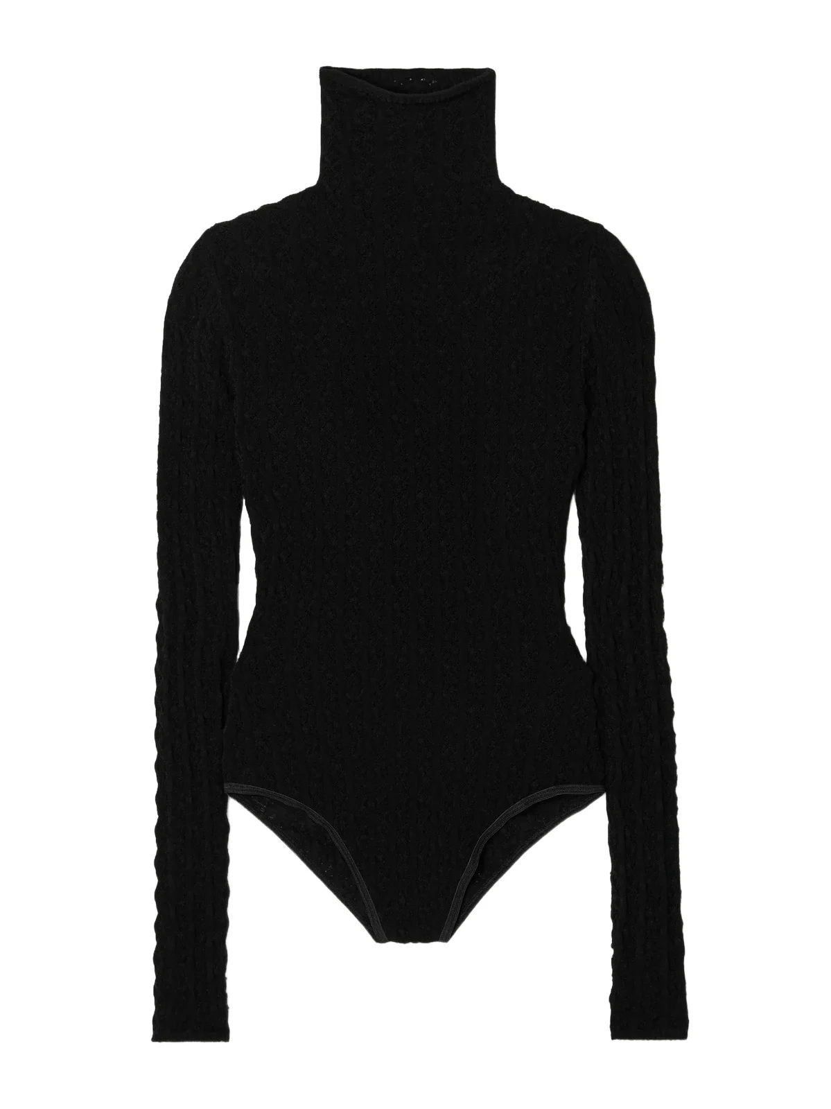 Open-knit Turtleneck Bodysuit Open-knit Turtleneck Bodysuit
