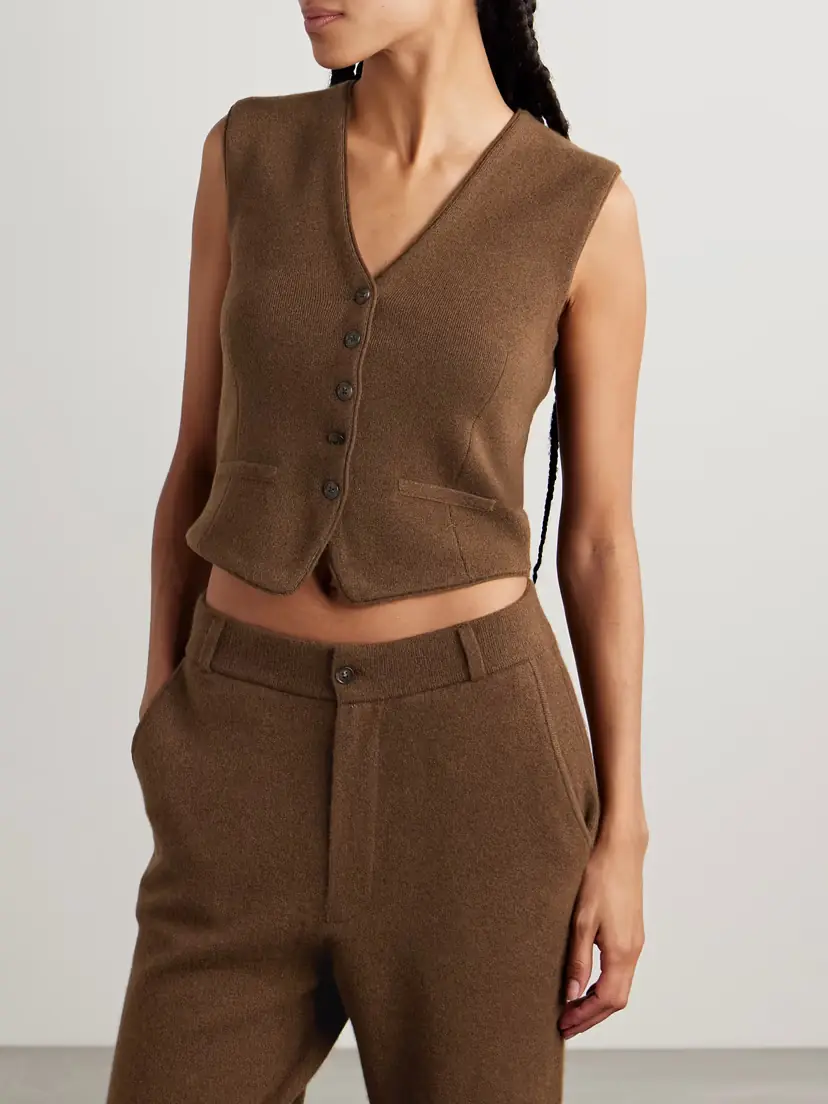 Guest In Residence Cashmere Vest | Thumbnail 3 Guest In Residence Cashmere Vest | Thumbnail 3