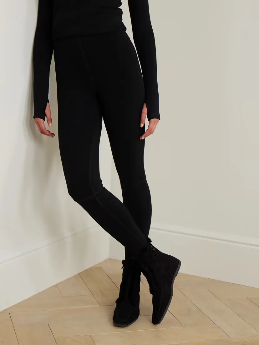 TOTEME Jacquard-knit Leggings | Thumbnail 3