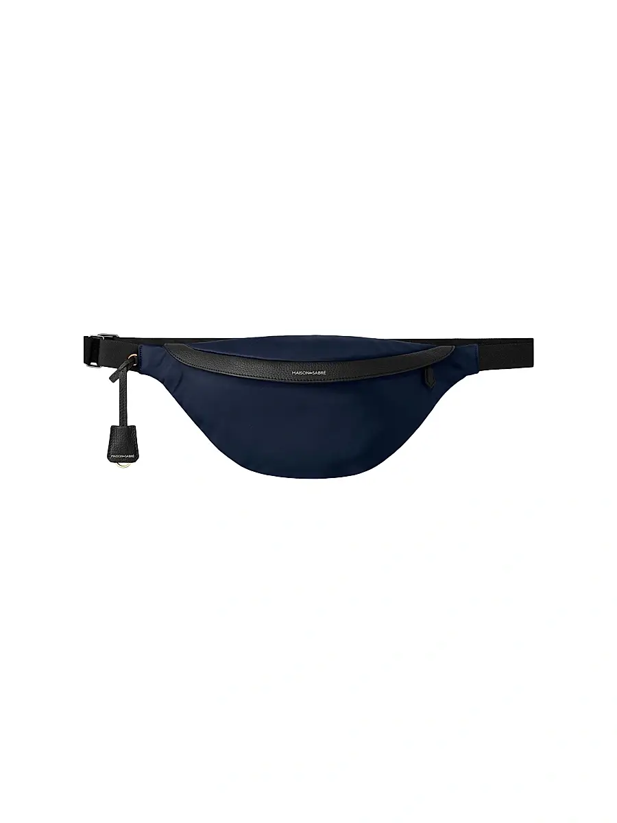 MAISON de SABRÉ Women's Nylon Sling Bag - Sabre Blue | Image 1 MAISON de SABRÉ Women's Nylon Sling Bag - Sabre Blue | Image 1
