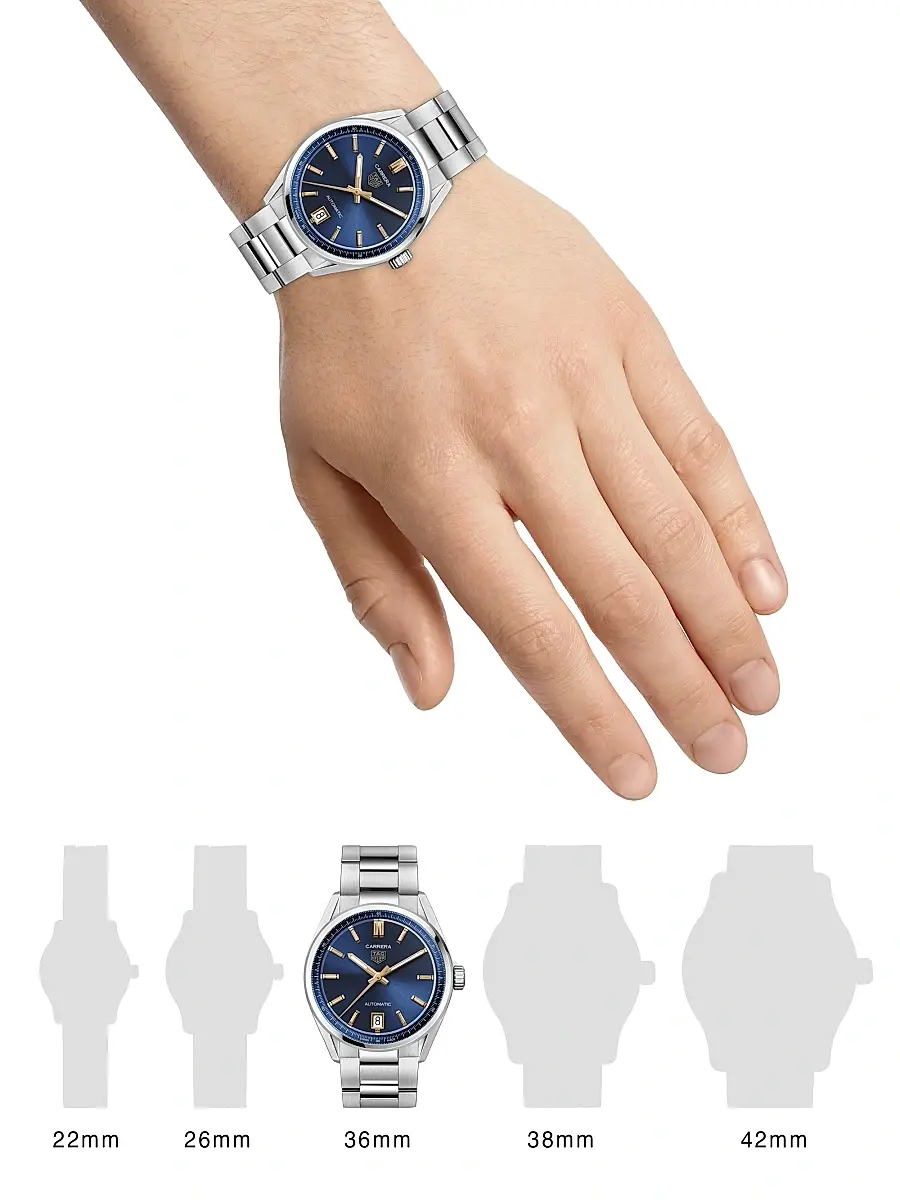 TAG Heuer Unisex Carrera Stainless Steel Watch | Thumbnail 2 TAG Heuer Unisex Carrera Stainless Steel Watch | Thumbnail 2