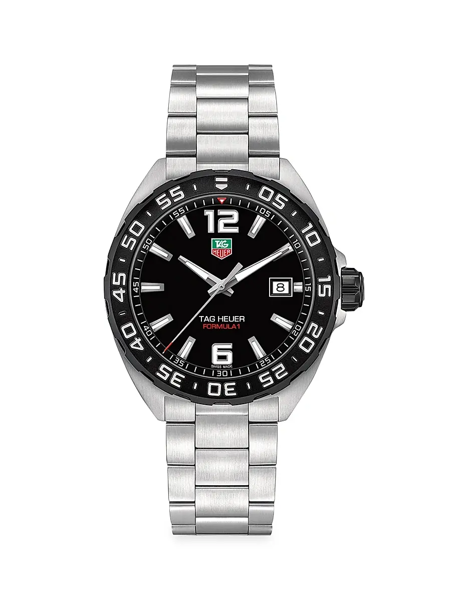 Women's Formula 1 41MM Stainless Steel Quartz Bracelet Watch