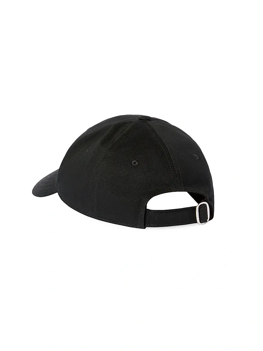Off-White Men's Drill Bookish Baseball Cap - Black White | Thumbnail 2 Off-White Men's Drill Bookish Baseball Cap - Black White | Thumbnail 2