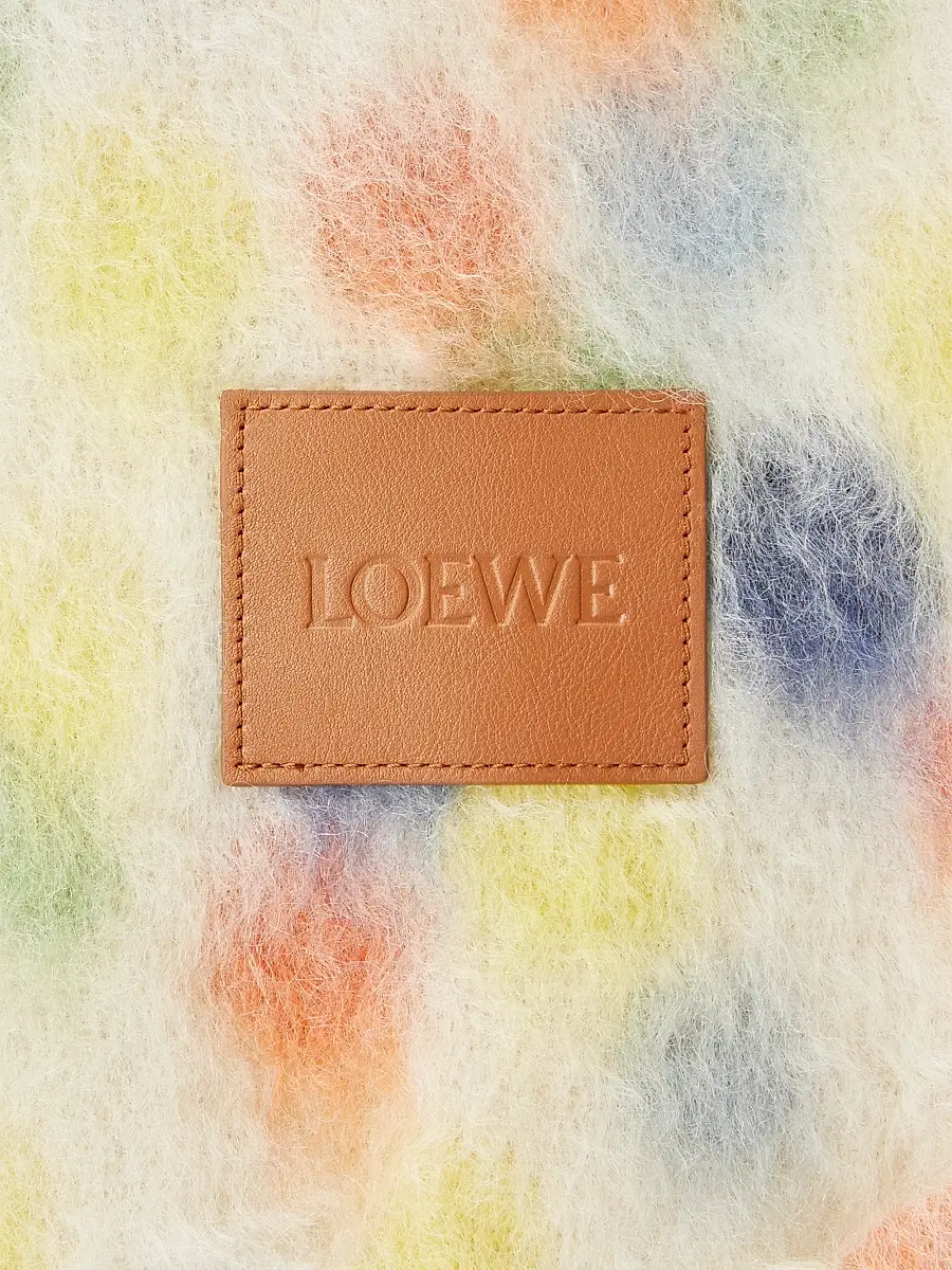 Loewe Dot Mohair-Wool Throw Blanket | Thumbnail 3 Loewe Dot Mohair-Wool Throw Blanket | Thumbnail 3