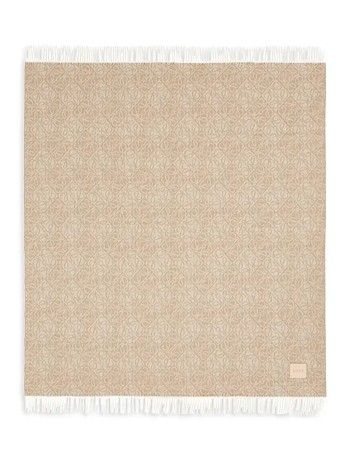 Loewe Anagram Wool-Cashmere Blanket