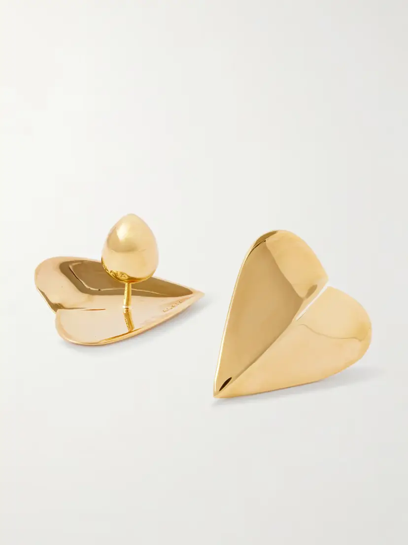 ALAÏA Le Coeur Gold-tone Earrings | Thumbnail 3 ALAÏA Le Coeur Gold-tone Earrings | Thumbnail 3
