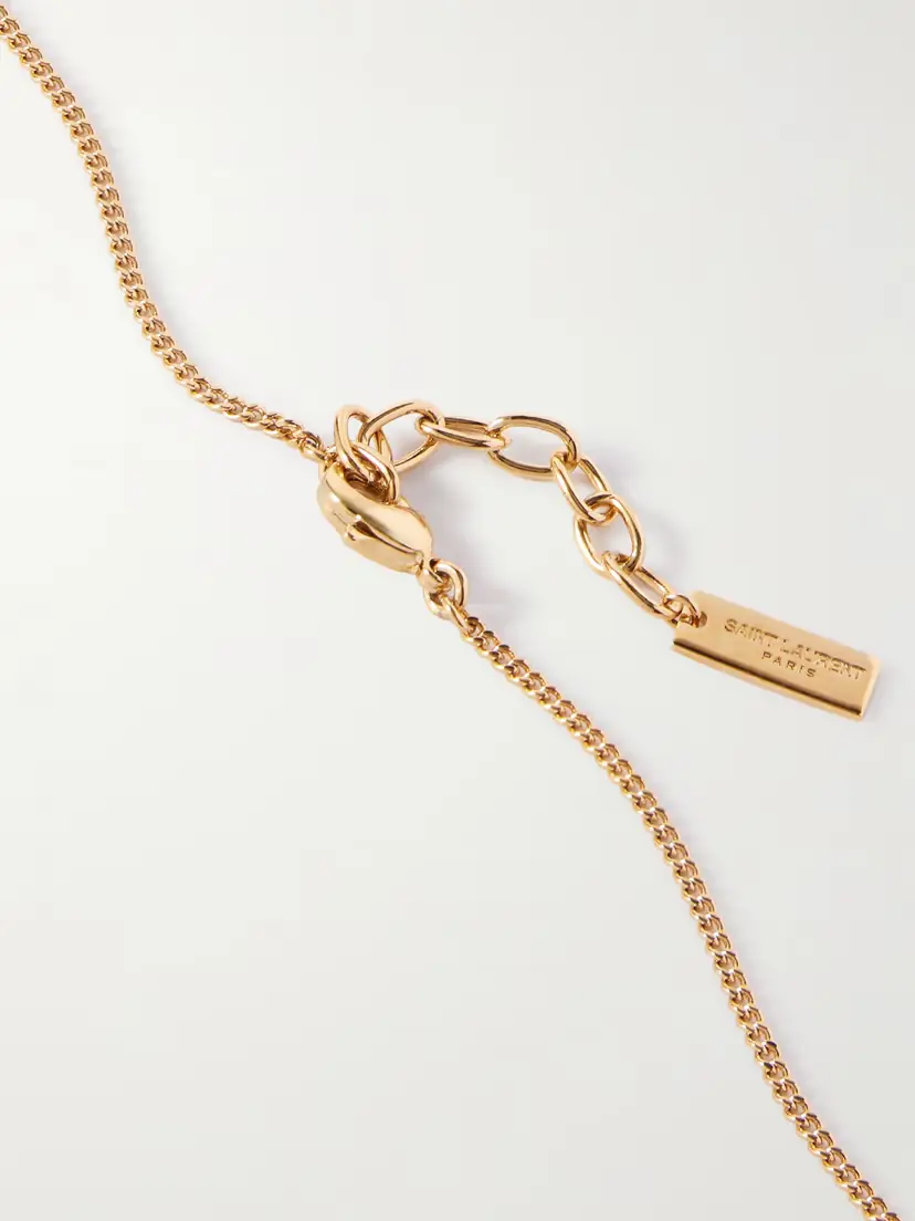 Saint Laurent tone Necklace | Thumbnail 3